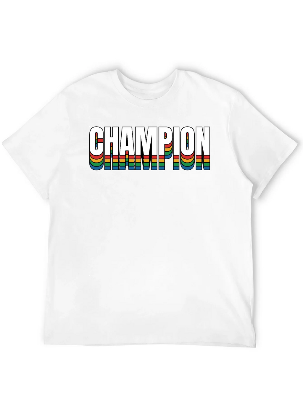 Champion Rainbow Retro Tee