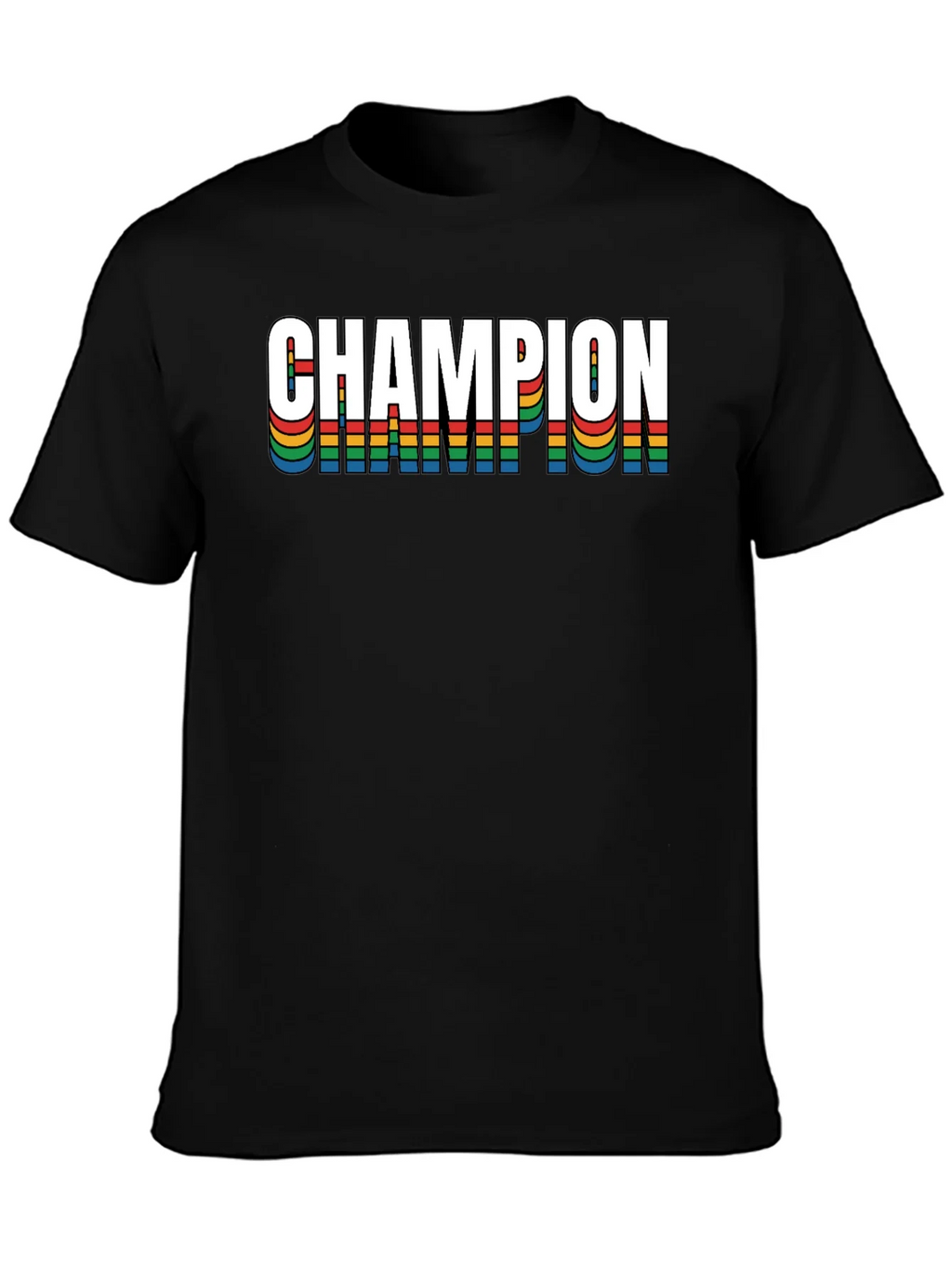 Champion Rainbow Retro Tee