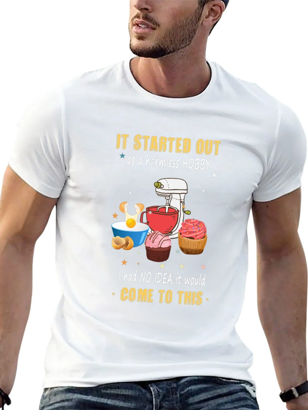 Baking Hobby T-Shirt: Harmless Hobby