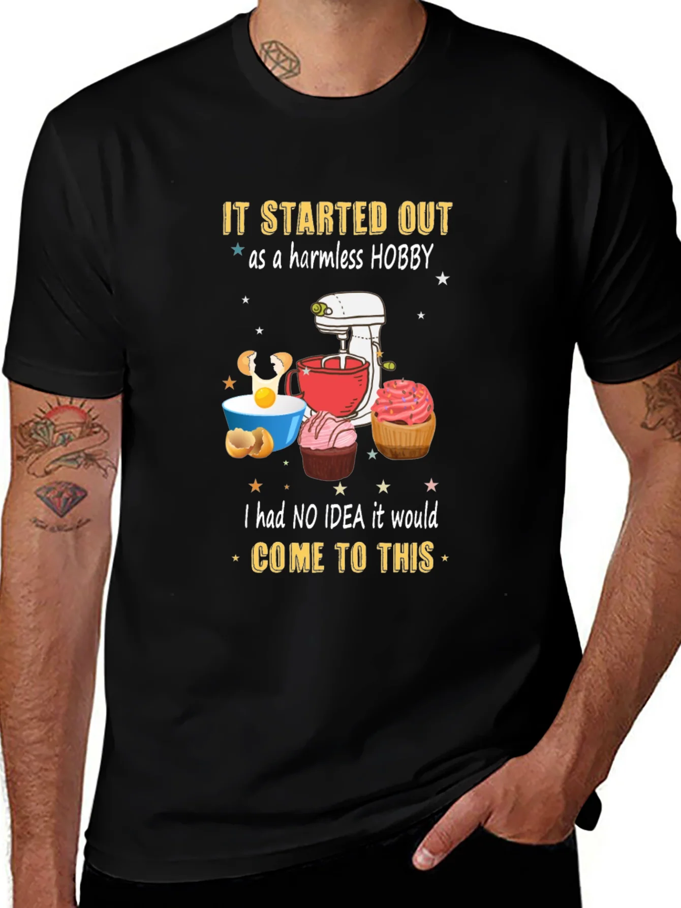 Baking Hobby T-Shirt: Harmless Hobby