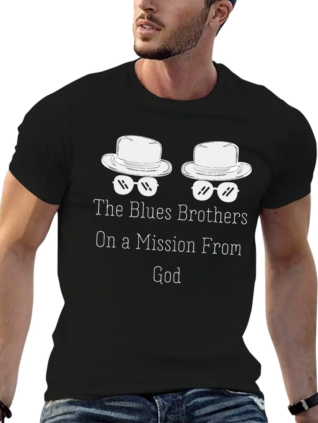 Blues Brothers T-Shirt: On a Mission From God