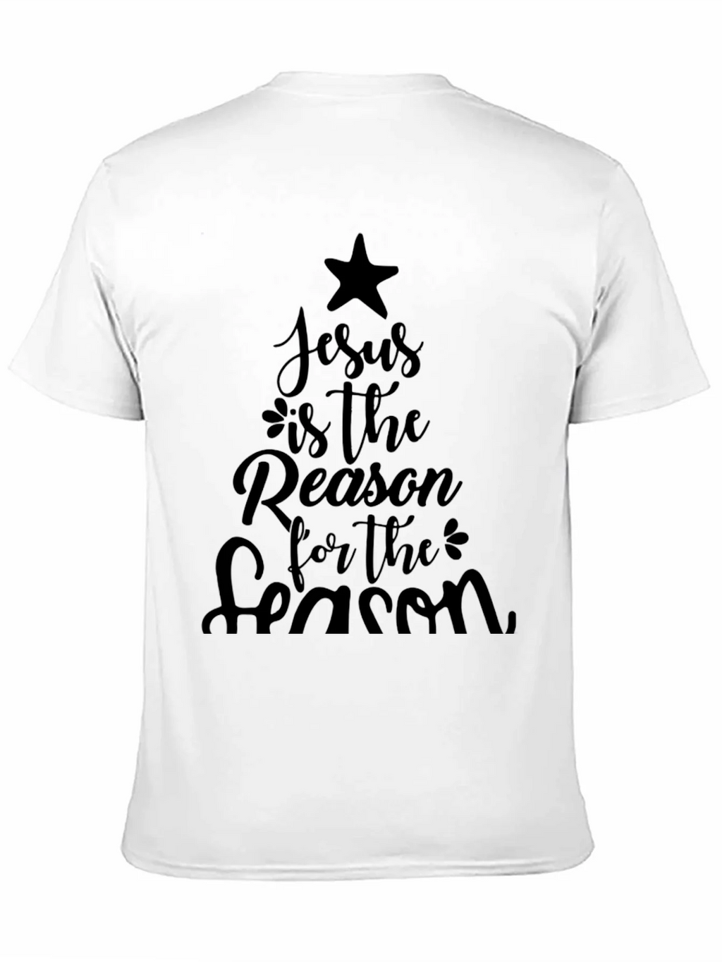 Jesus Is The Reason T-Shirt - Holiday Season Apparel