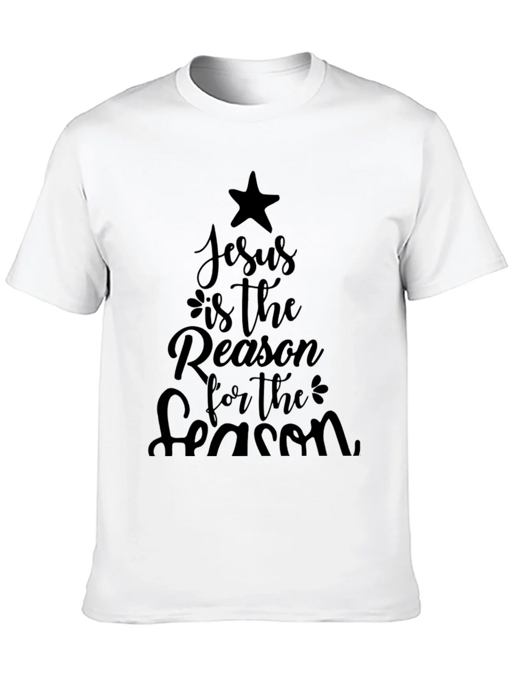 Jesus Is The Reason T-Shirt - Holiday Season Apparel