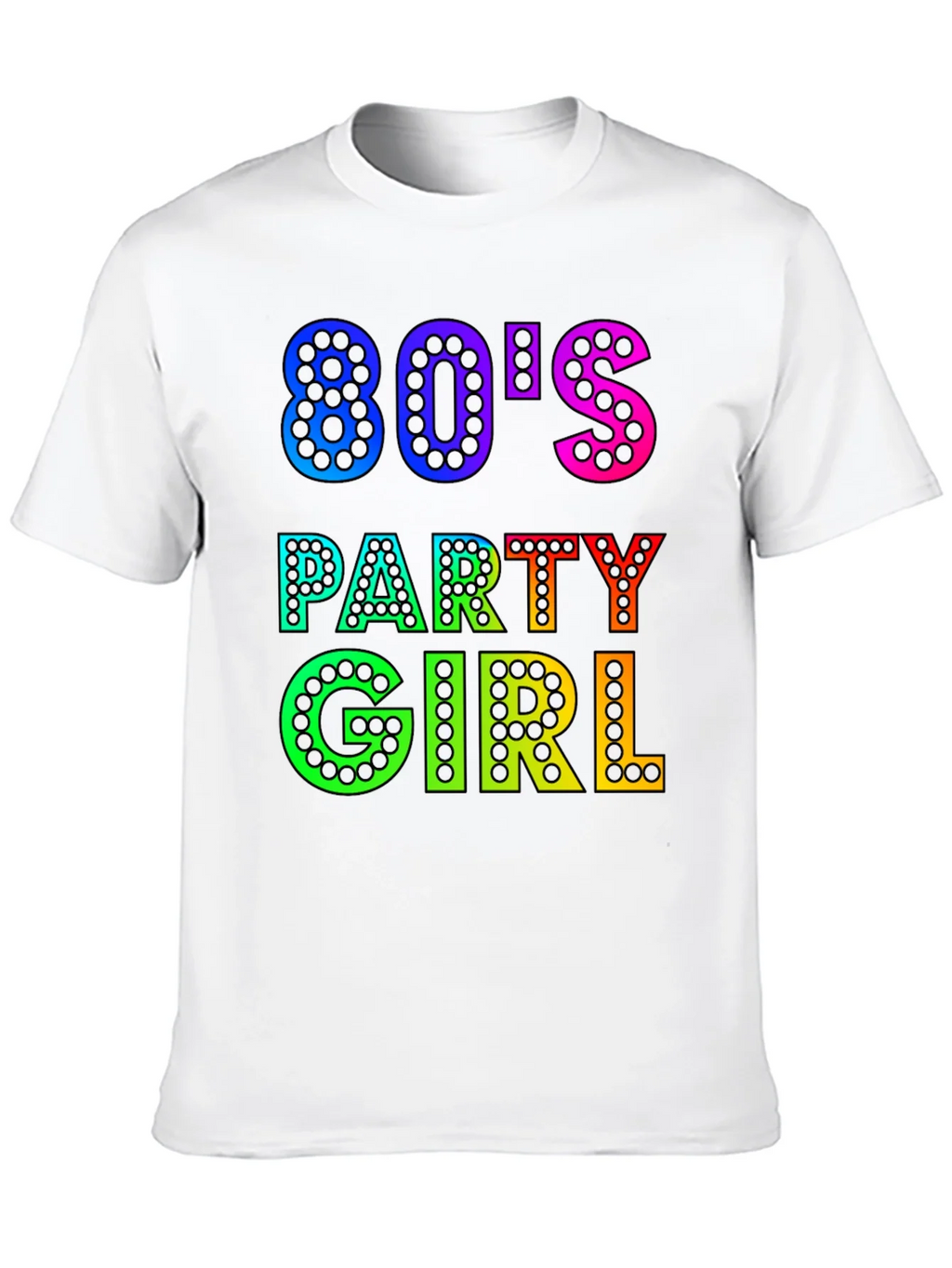 80s Party Girl Graphic T-Shirt
