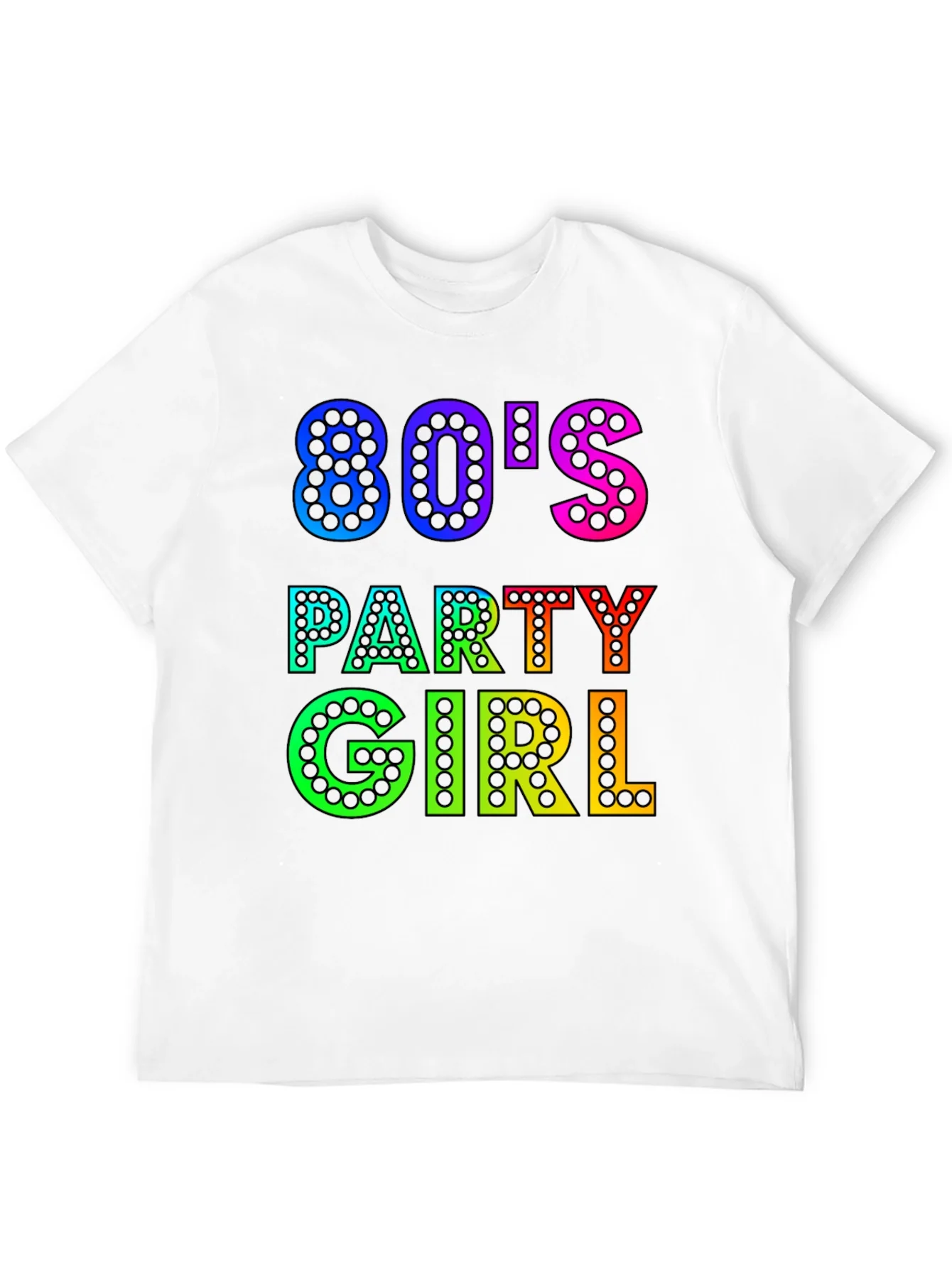 80s Party Girl Graphic T-Shirt