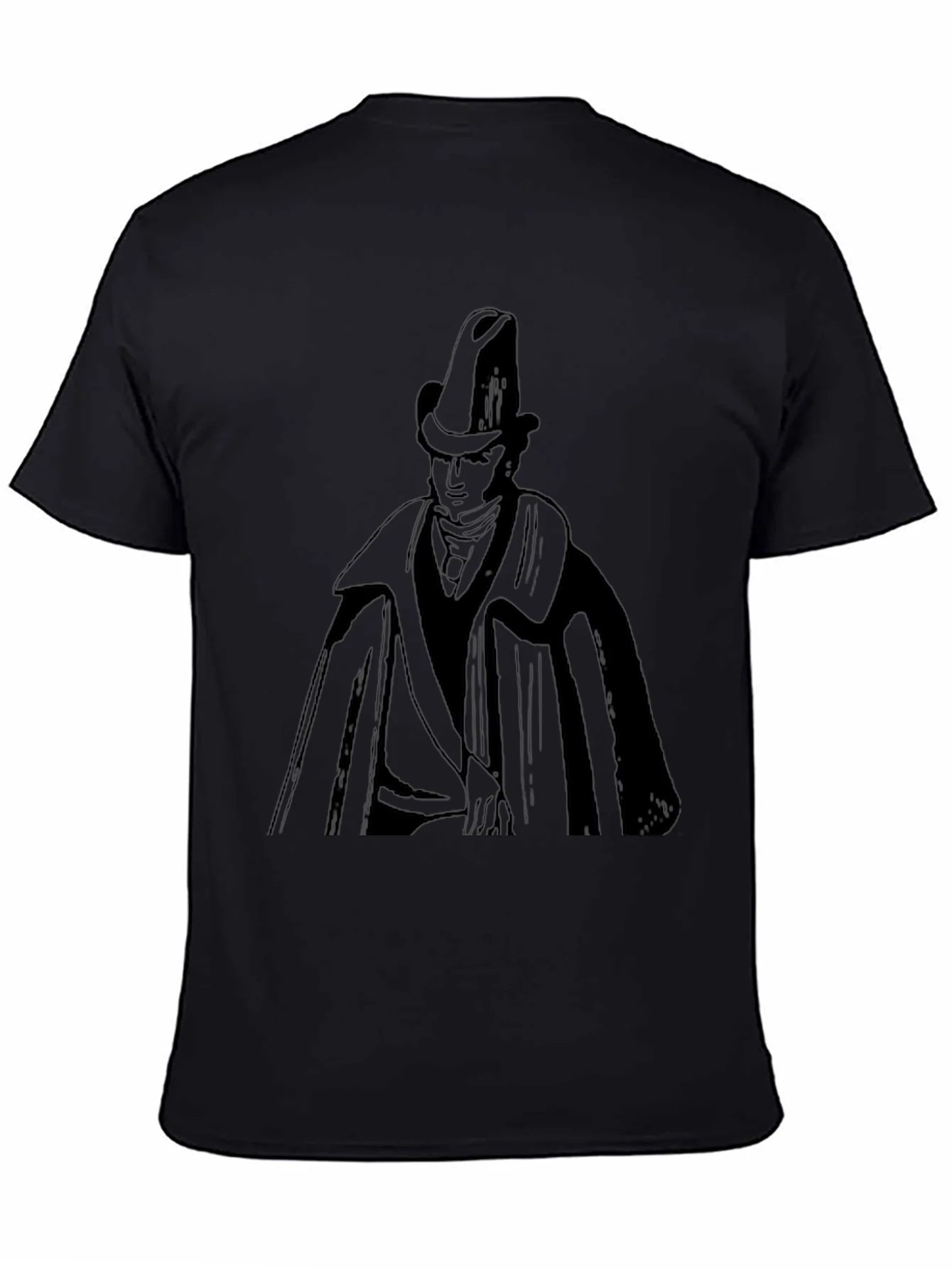 Vintage Gentleman Graphic T-Shirt - Classic Style