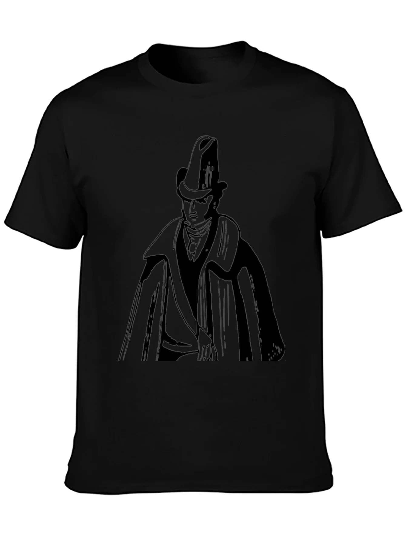 Vintage Gentleman Graphic T-Shirt - Classic Style