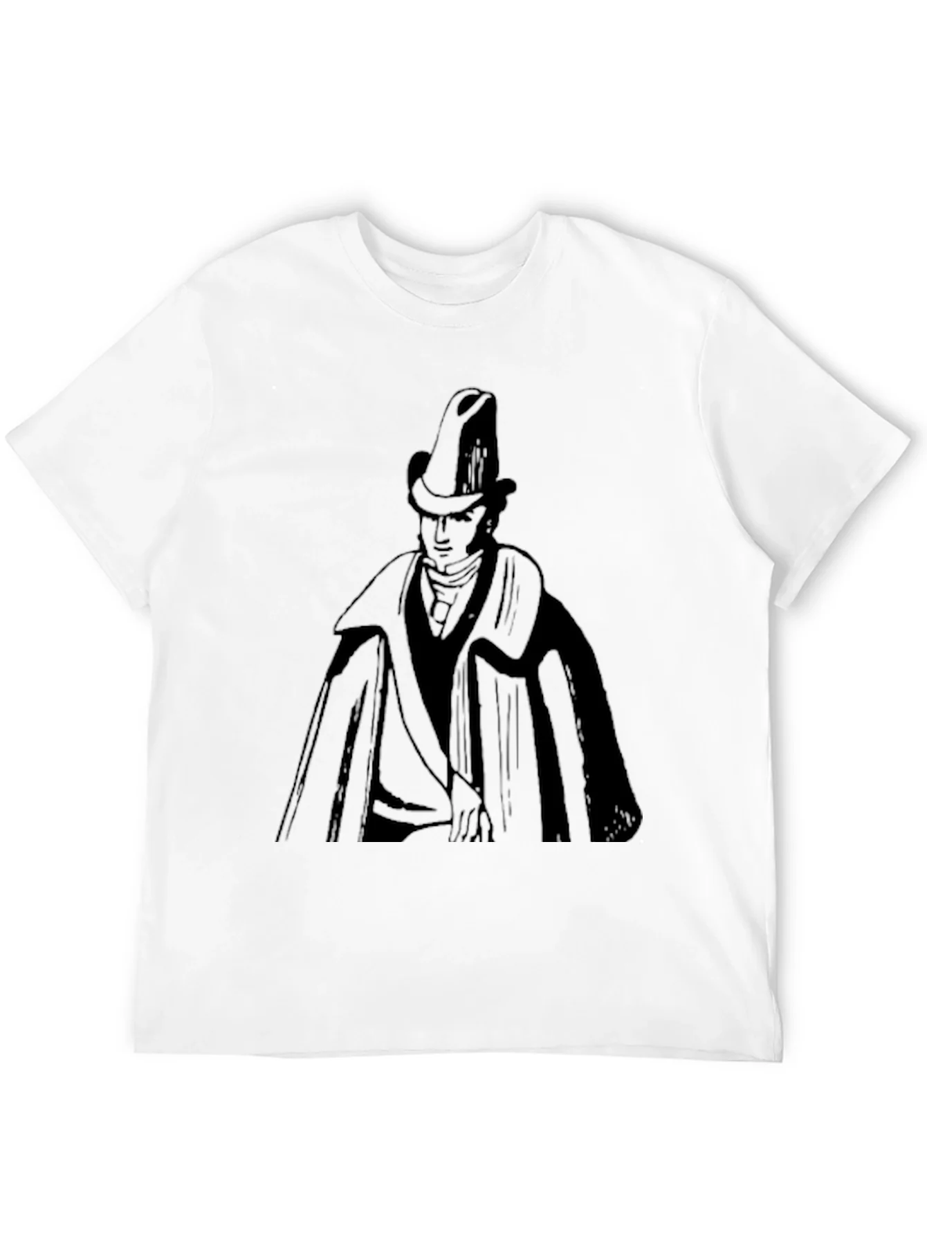 Vintage Gentleman Graphic T-Shirt - Classic Style