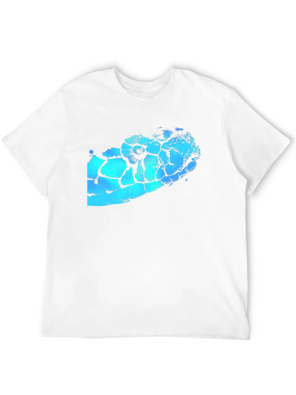 Snake Head Graphic Black T-Shirt