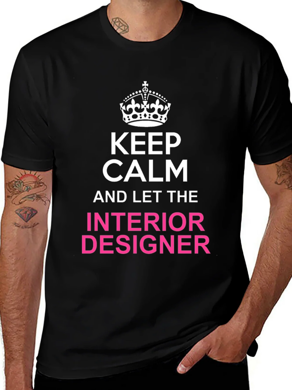 Keep Calm Interior Designer T-Shirt