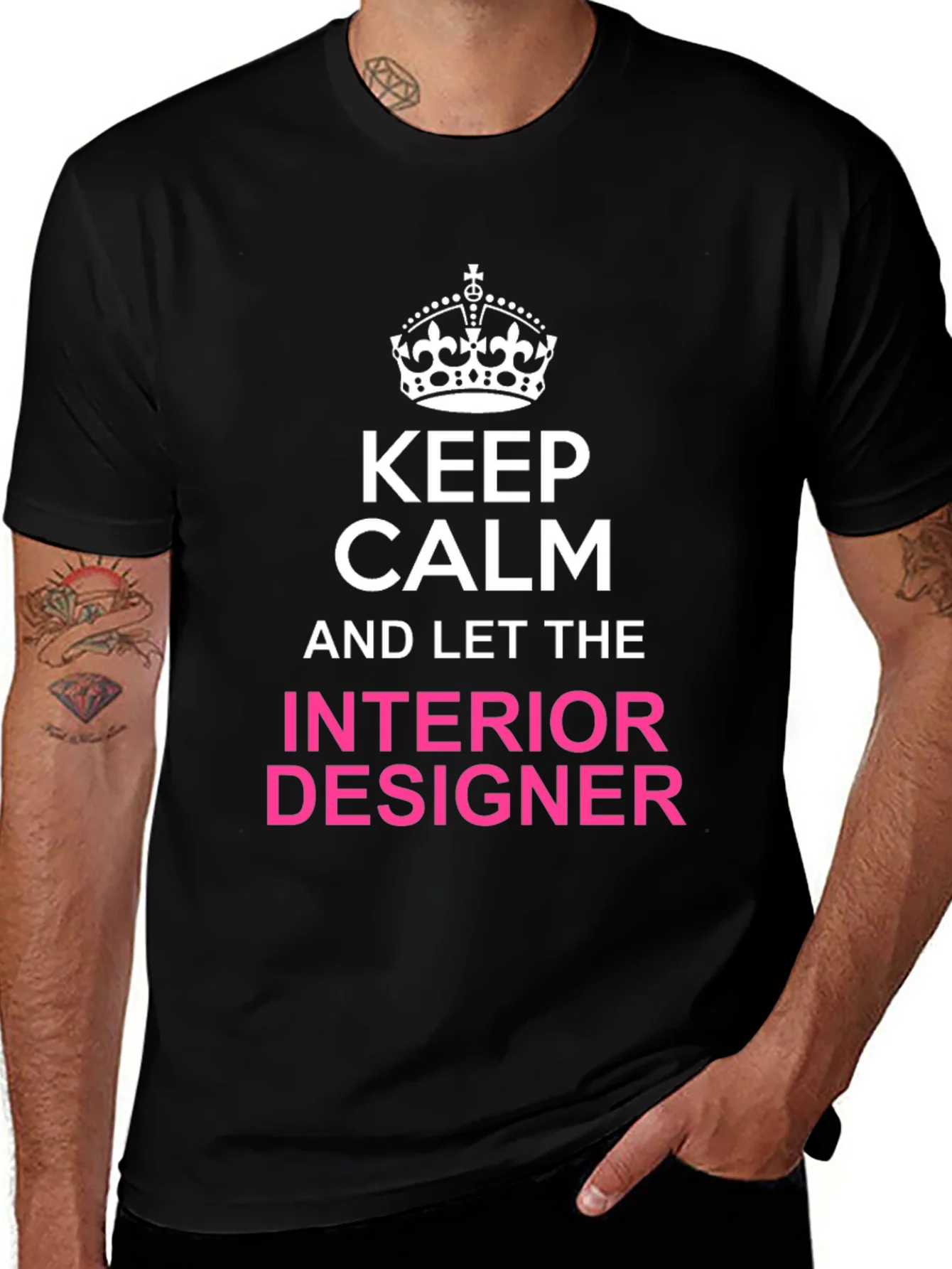 Keep Calm Interior Designer T-Shirt