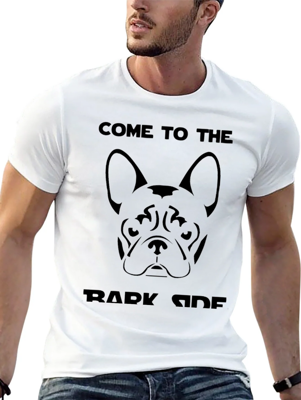 Come to the Bark Side Bulldog Graphic Tee