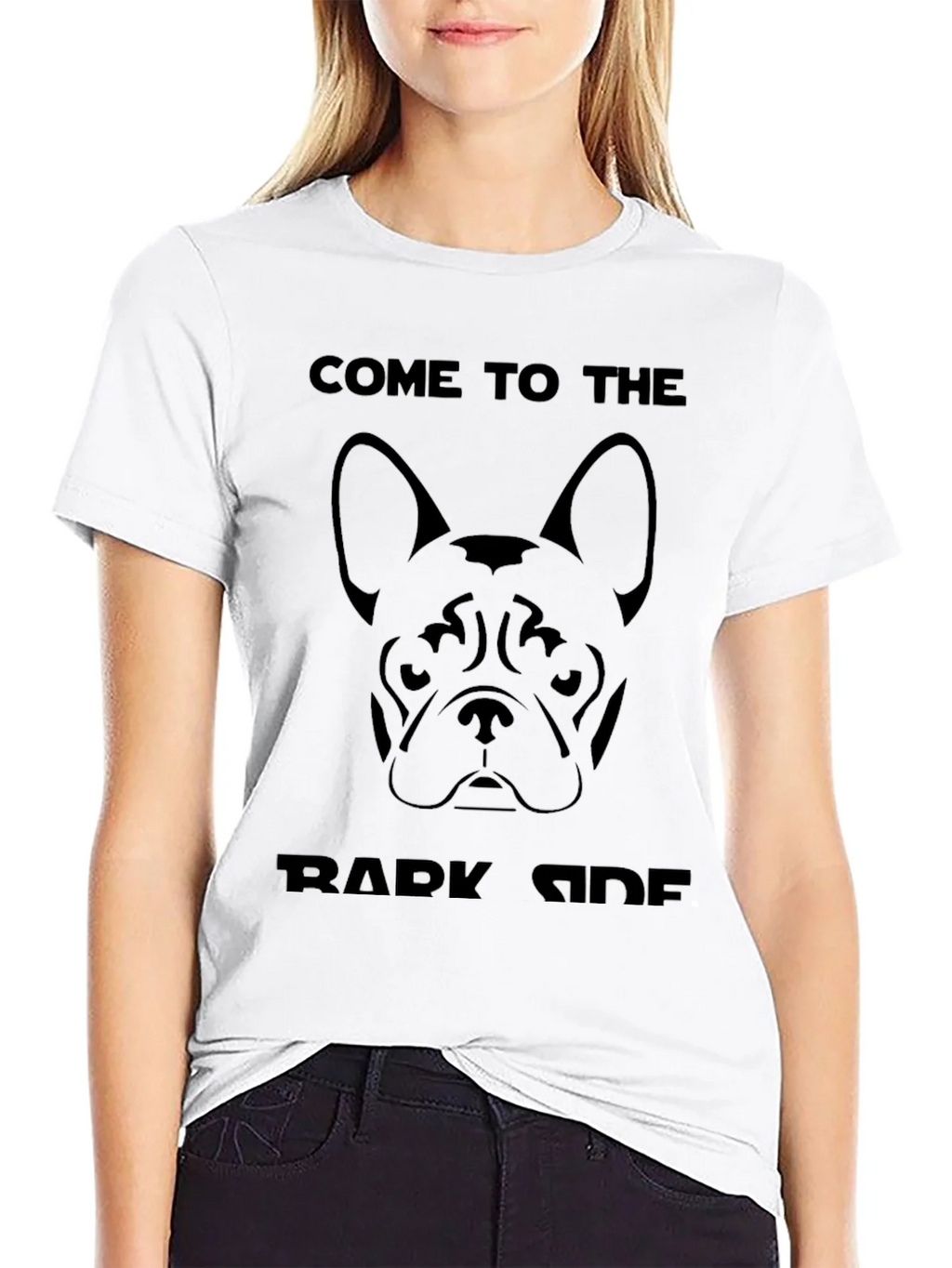 Come to the Bark Side Bulldog Graphic Tee