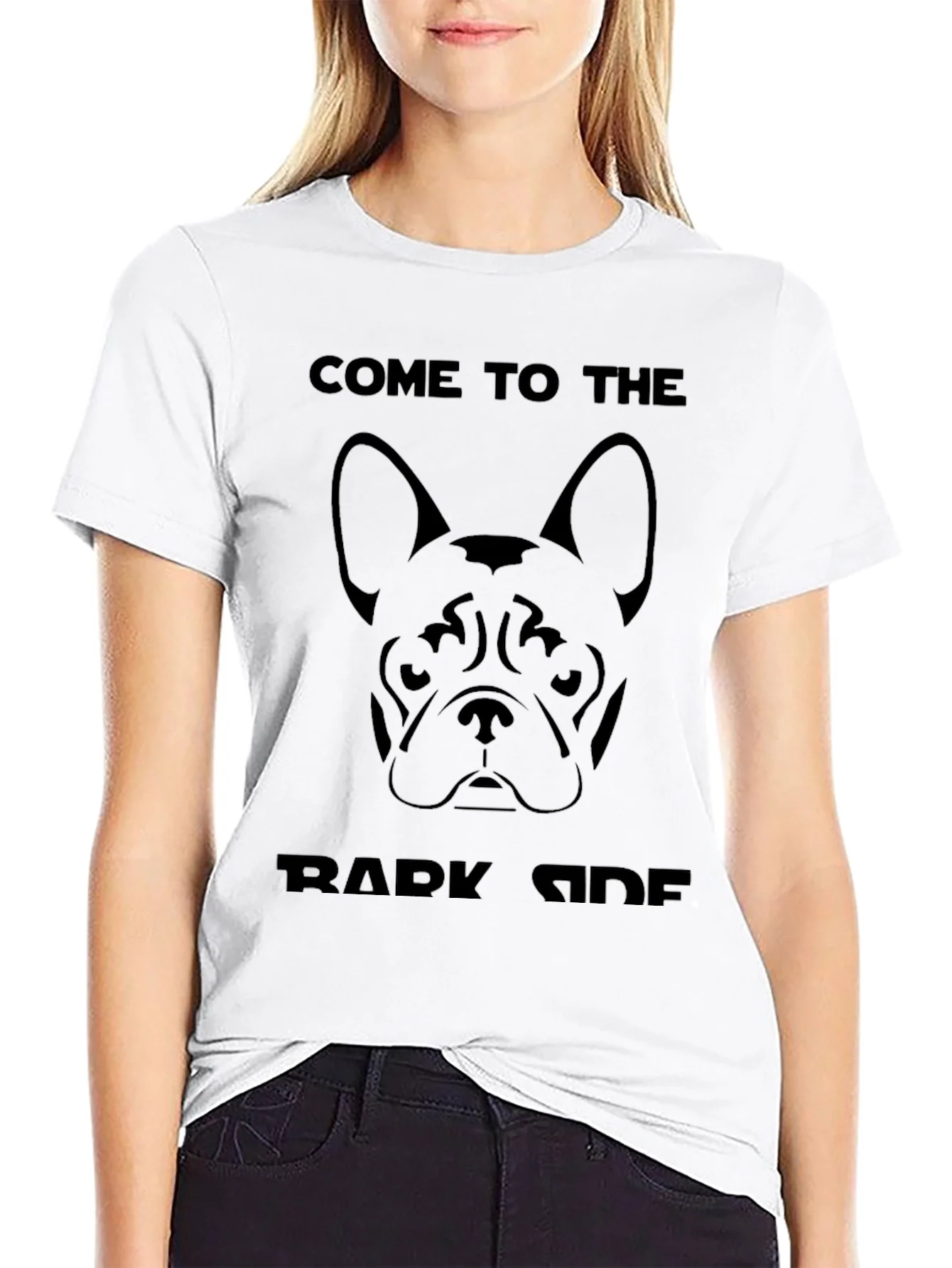 Come to the Bark Side Bulldog Graphic Tee