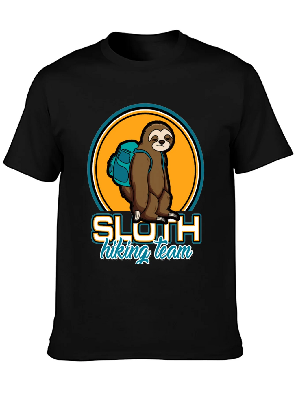 Sloth Hiking Team Graphic Tee