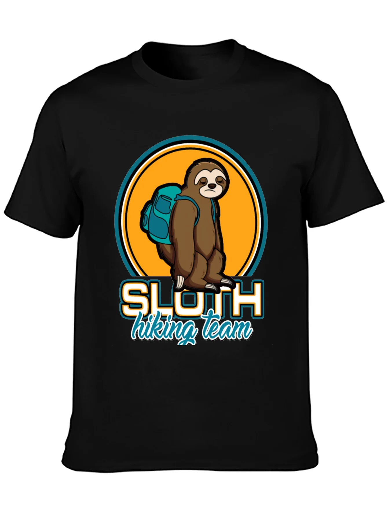 Sloth Hiking Team Graphic Tee