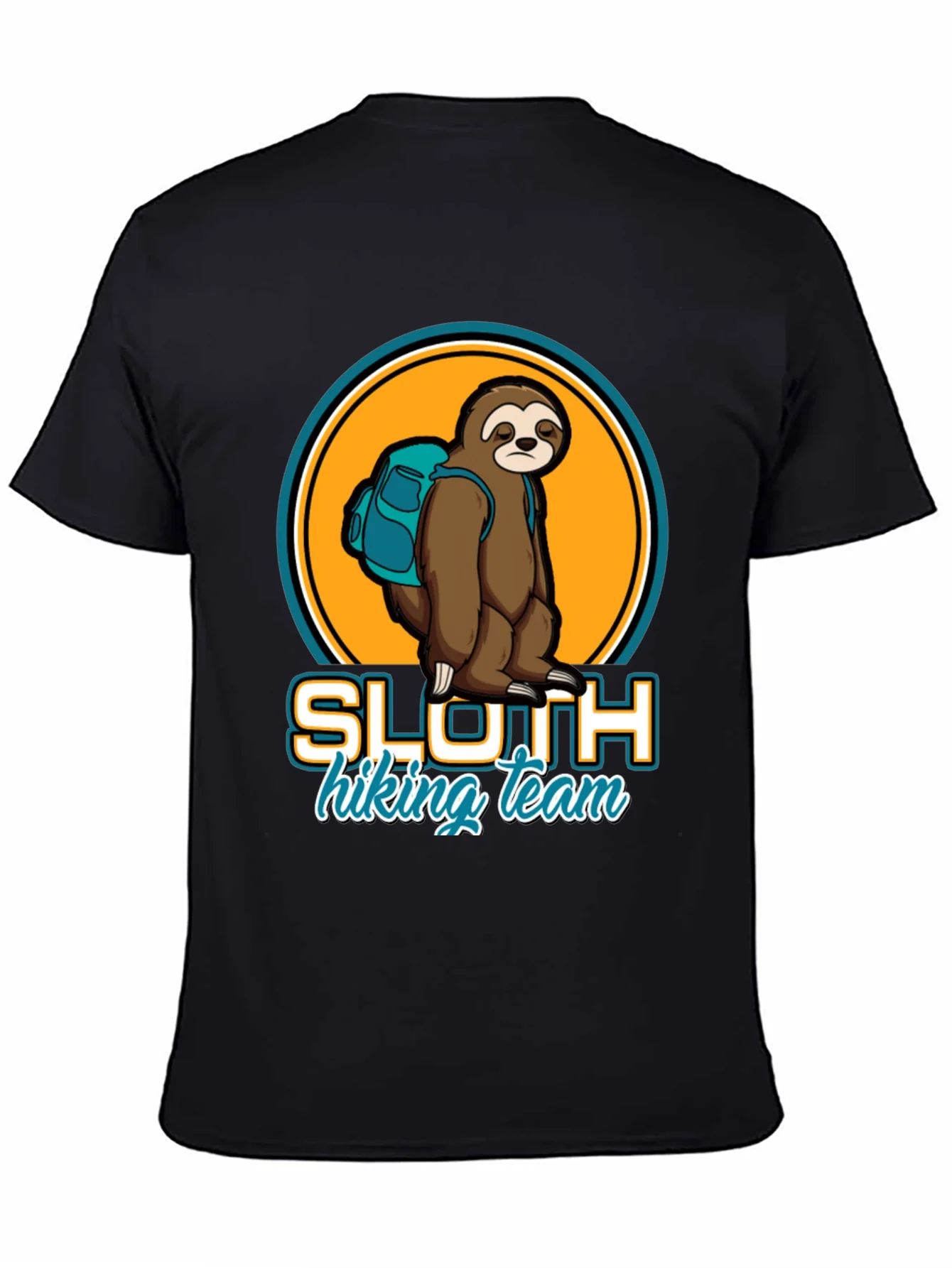 Sloth Hiking Team Graphic Tee