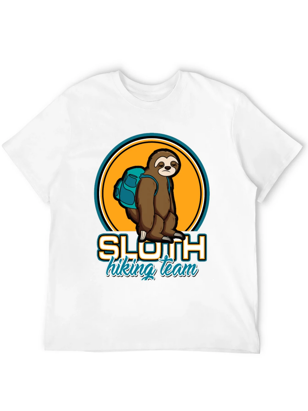 Sloth Hiking Team Graphic Tee