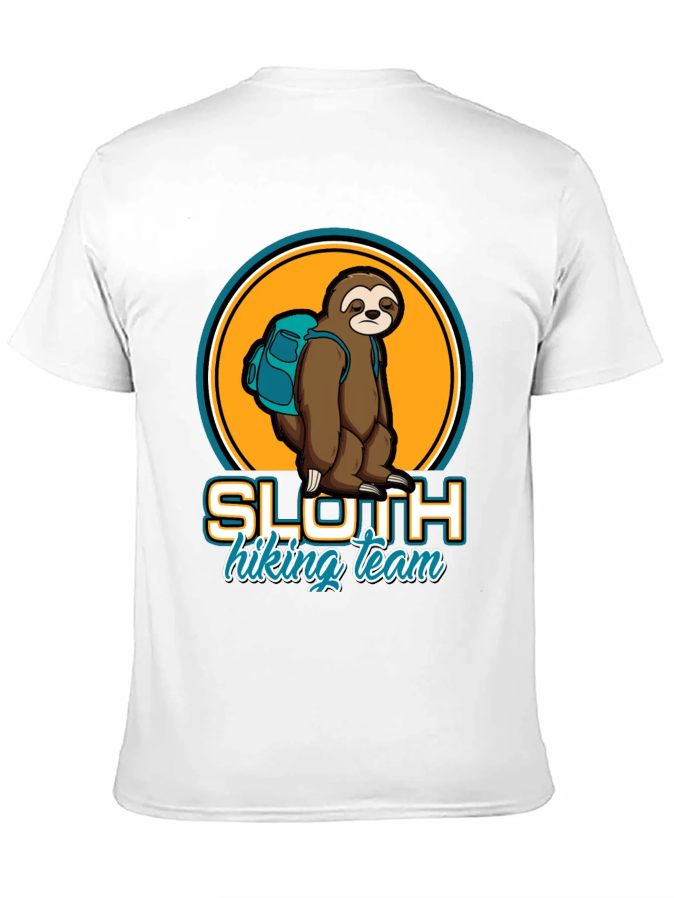 Sloth Hiking Team Graphic Tee