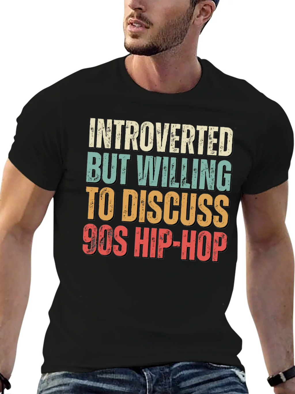Introverted 90s Hip-Hop T-Shirt