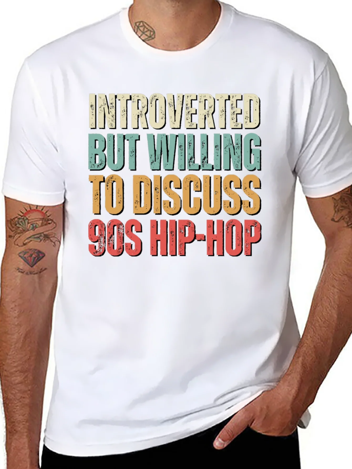 Introverted 90s Hip-Hop T-Shirt