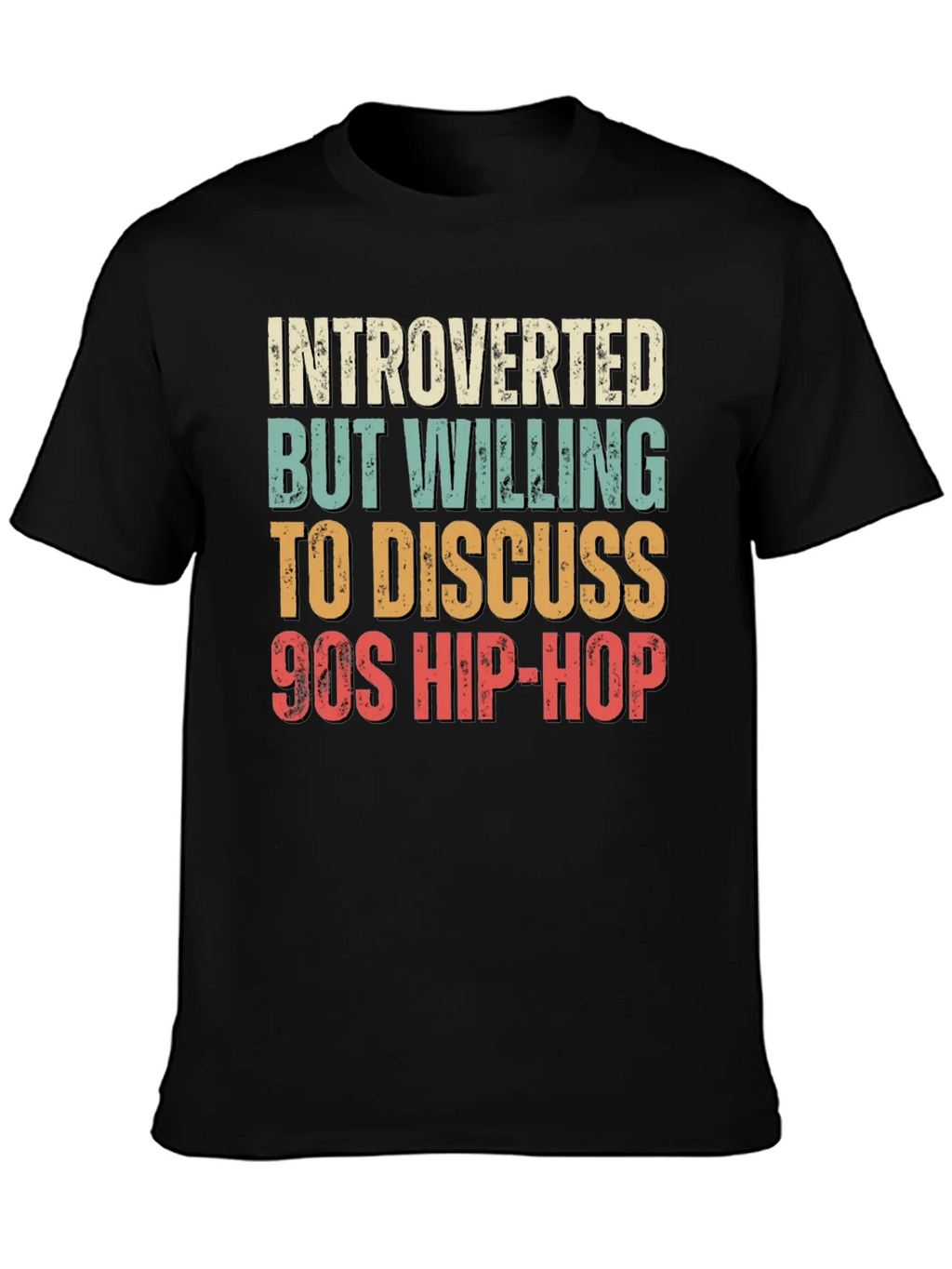 Introverted 90s Hip-Hop T-Shirt