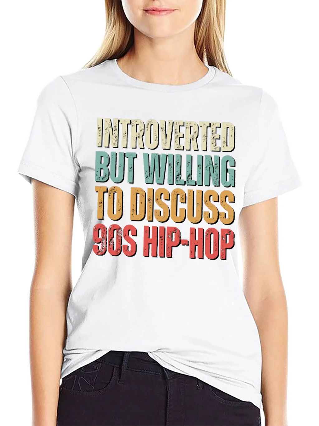 Introverted 90s Hip-Hop T-Shirt