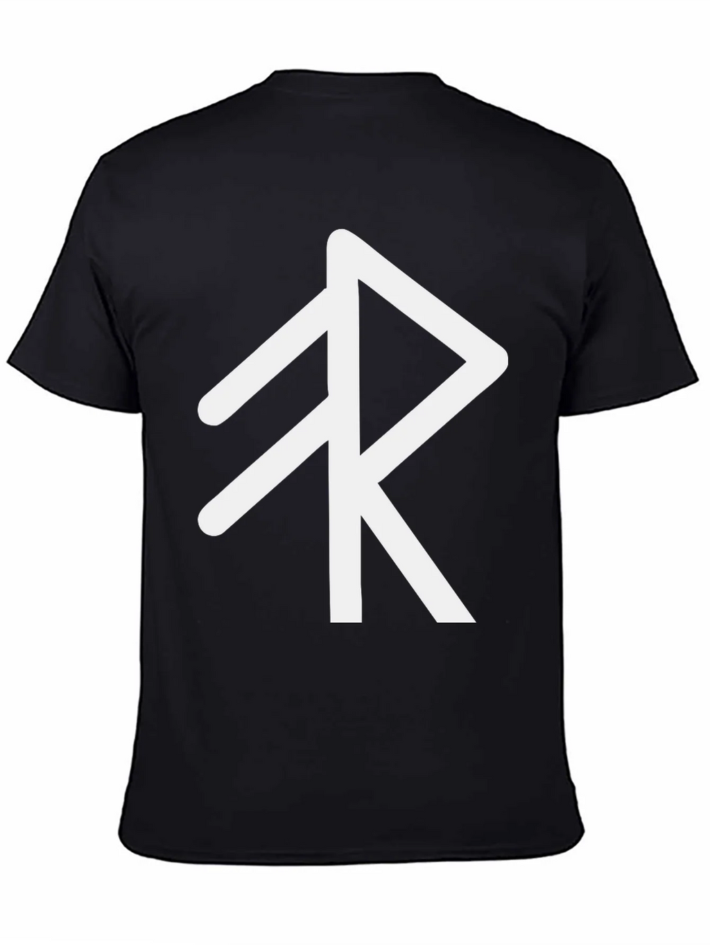 Runestone Viking Rune T-Shirt - Black