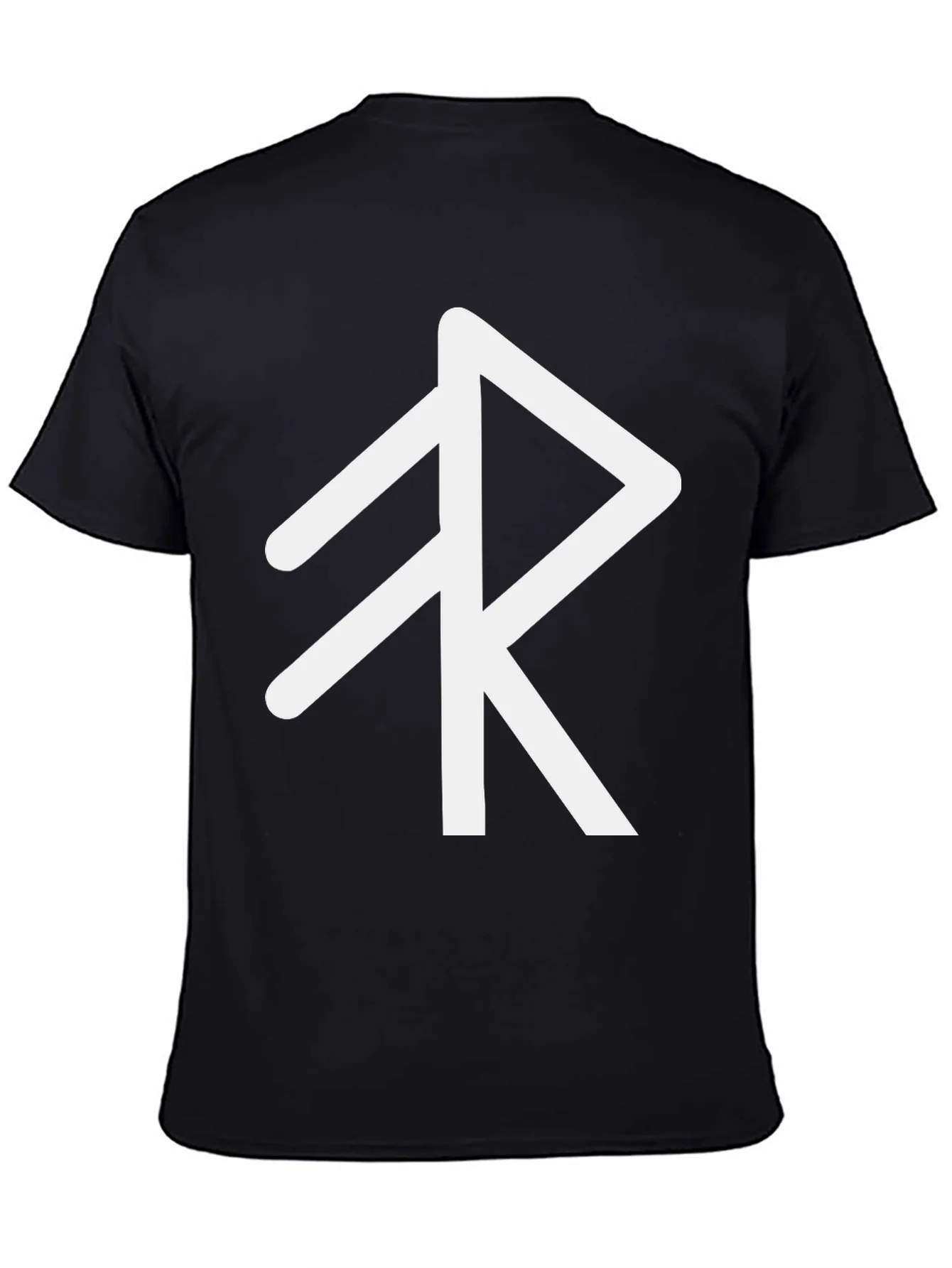 Runestone Viking Rune T-Shirt - Black
