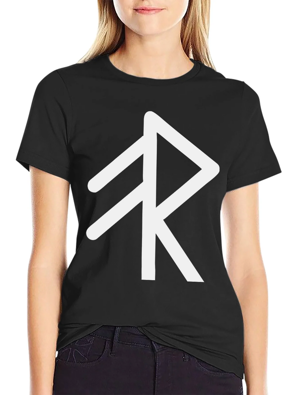 Runestone Viking Rune T-Shirt - Black