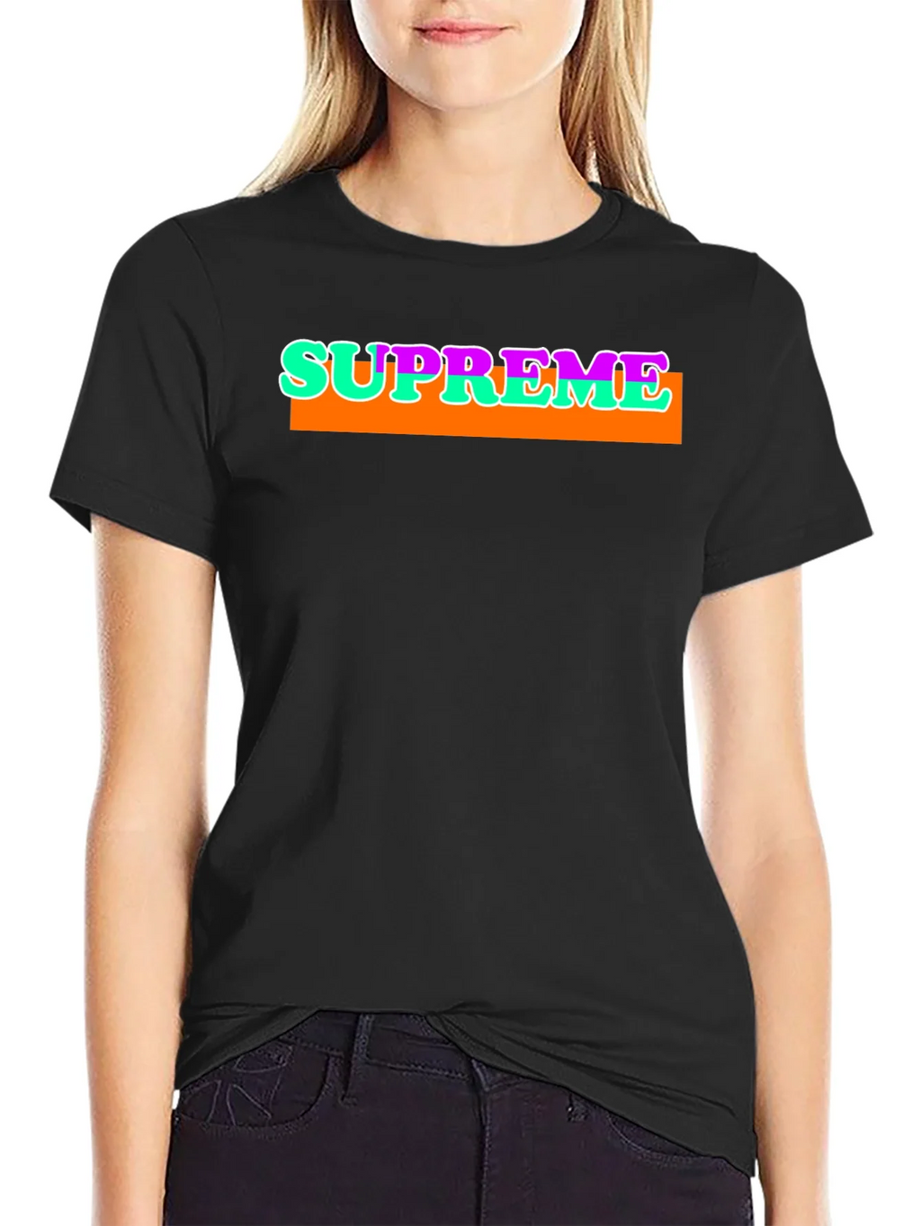 Supreme Graphic T-Shirt - Bold Streetwear Style