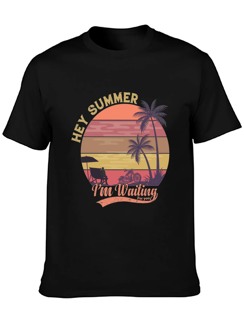 Hey Summer Tee - Beach Vibes T-Shirt