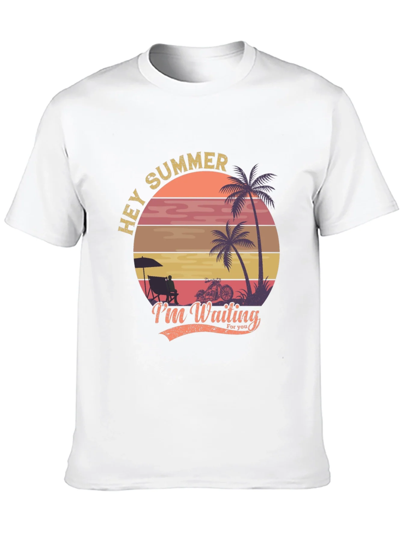 Hey Summer Tee - Beach Vibes T-Shirt