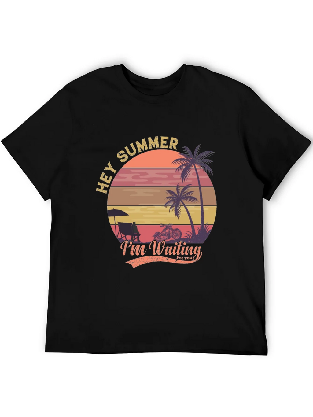 Hey Summer Tee - Beach Vibes T-Shirt