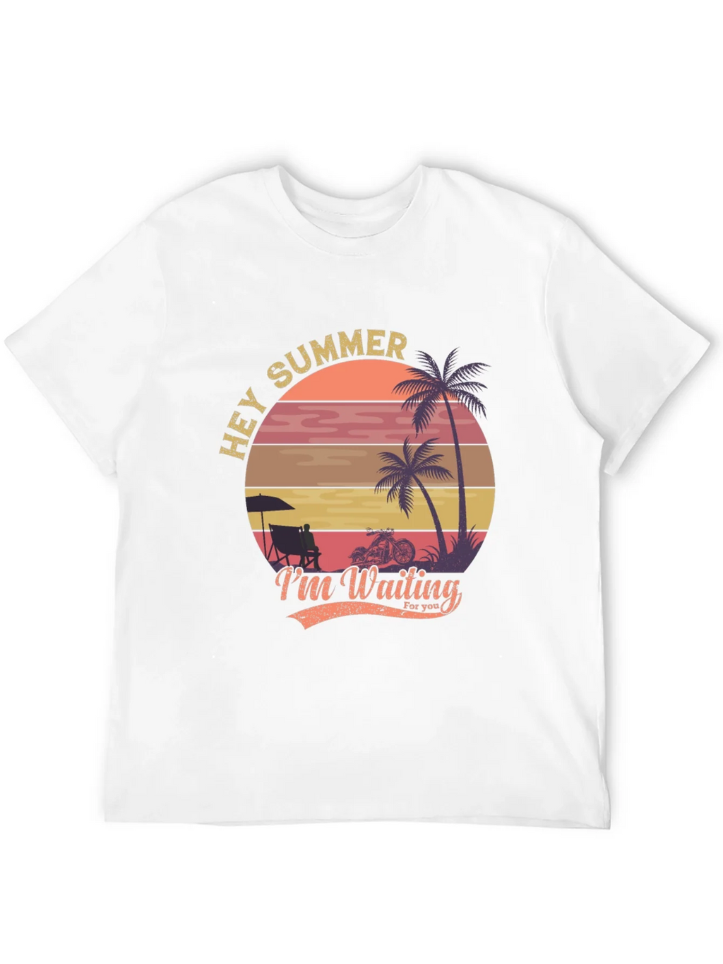 Hey Summer Tee - Beach Vibes T-Shirt