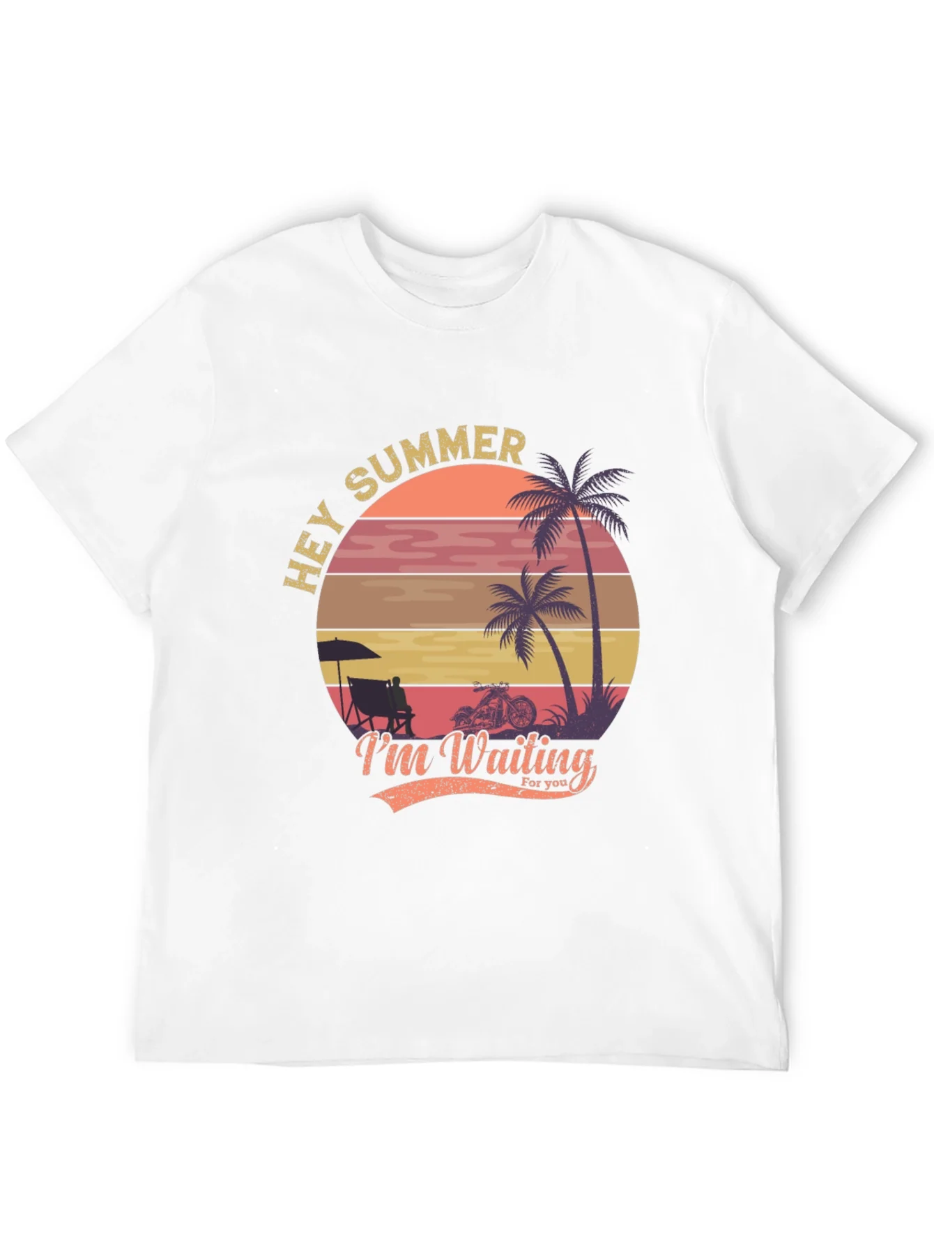 Hey Summer Tee - Beach Vibes T-Shirt