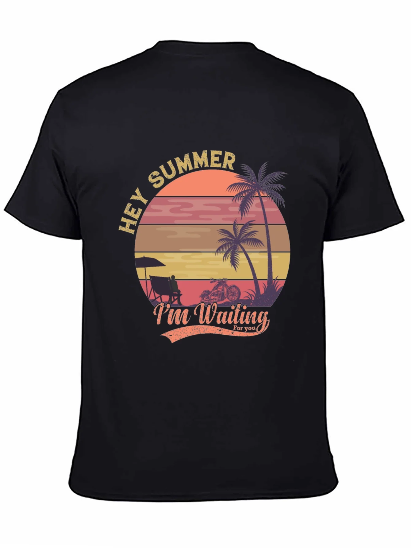 Hey Summer Tee - Beach Vibes T-Shirt