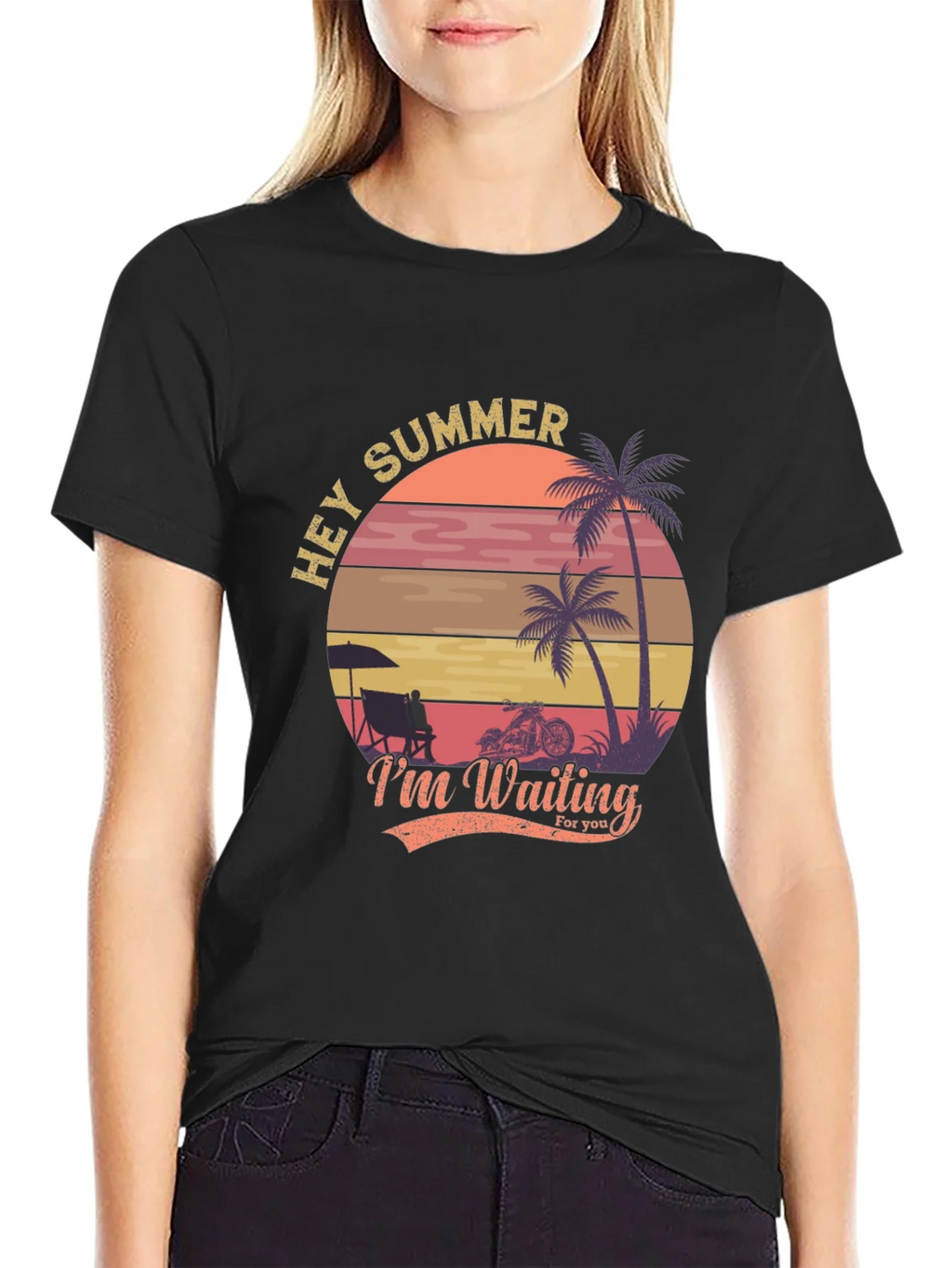 Hey Summer Tee - Beach Vibes T-Shirt