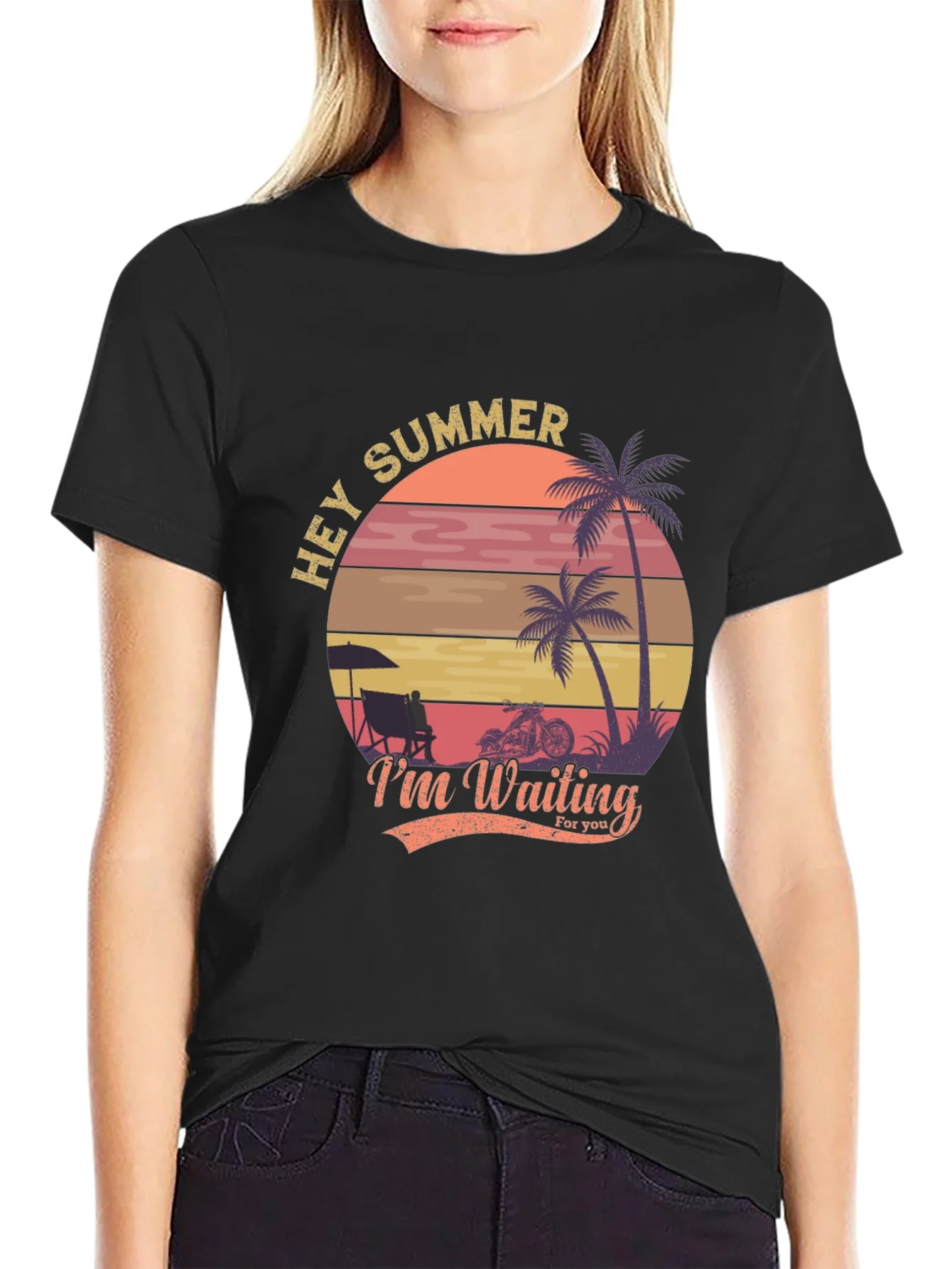 Hey Summer Tee - Beach Vibes T-Shirt