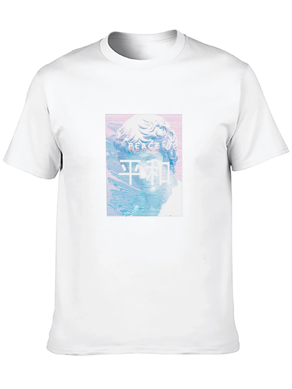 Peace Statue Graphic T-Shirt