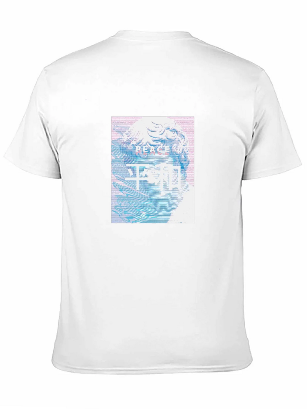Peace Statue Graphic T-Shirt