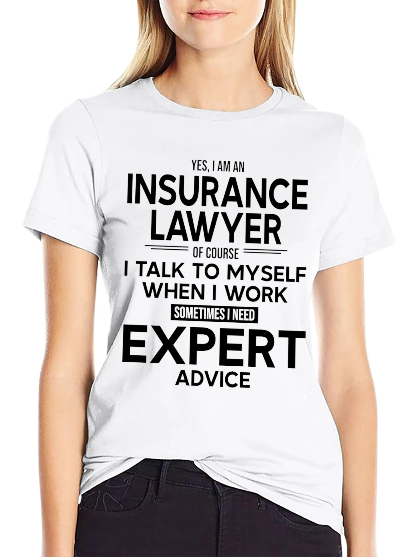 Insurance Lawyer Expert Advice T-Shirt