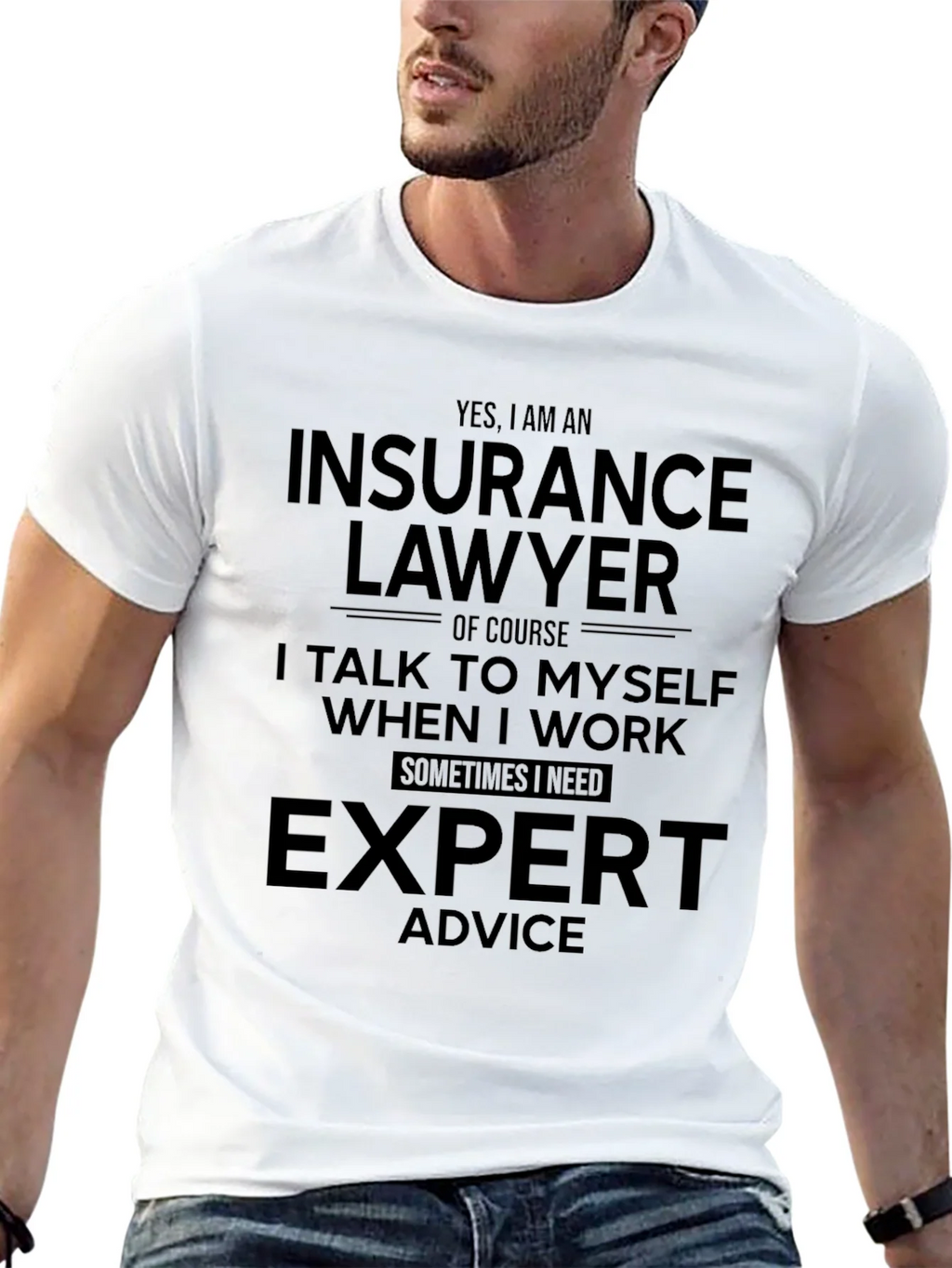 Insurance Lawyer Expert Advice T-Shirt