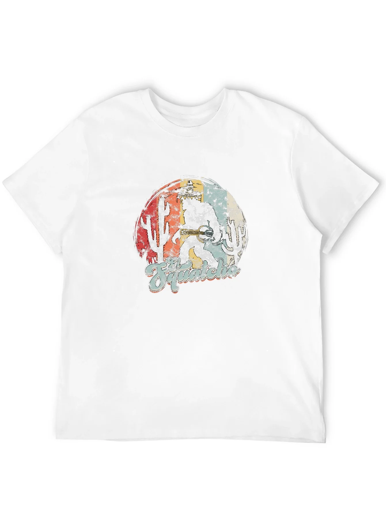 Retro Bigfoot Sasquatch T-Shirt - Desert Adventure