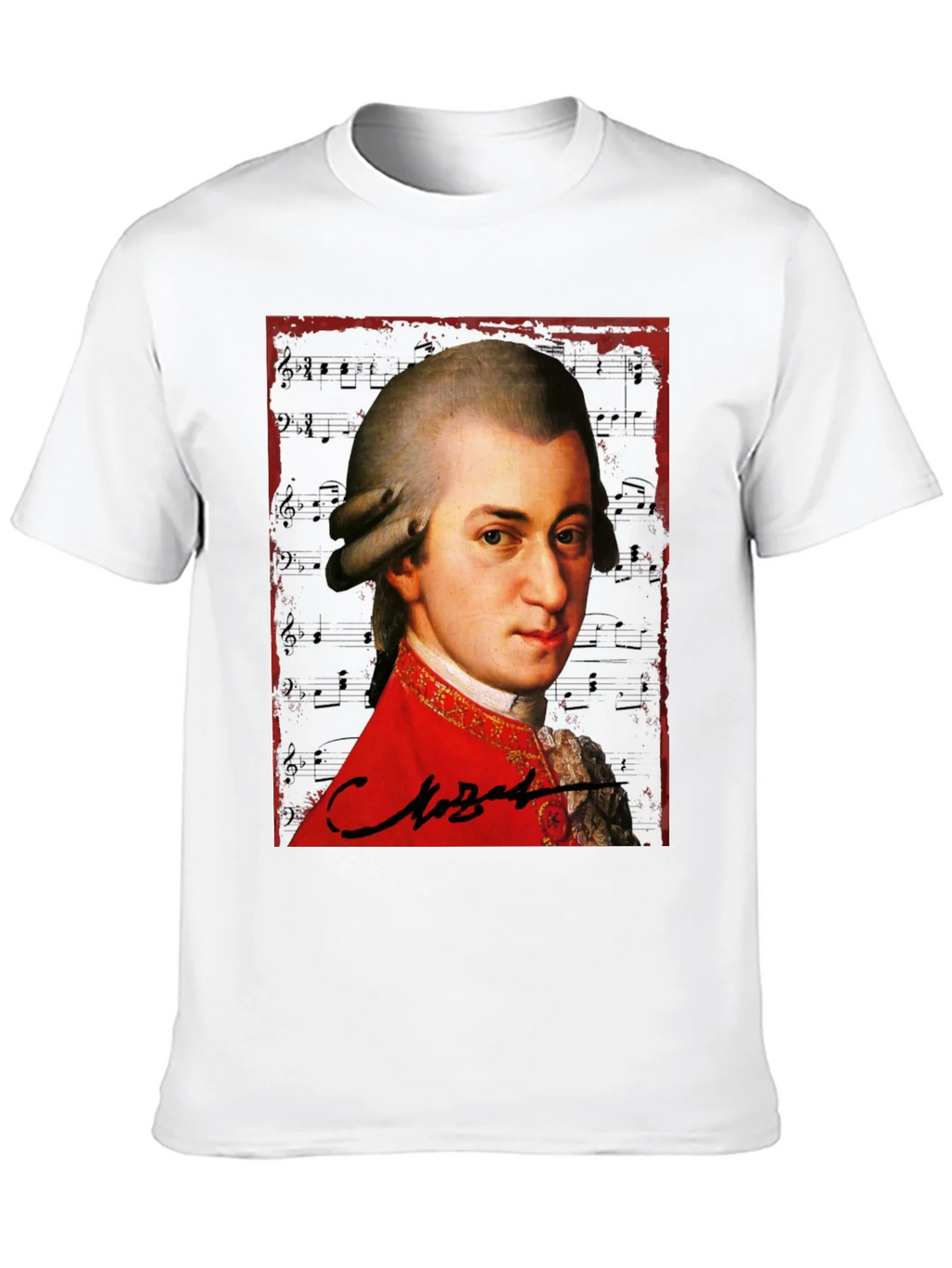 Mozart Graphic T-Shirt - Classical Music Tee