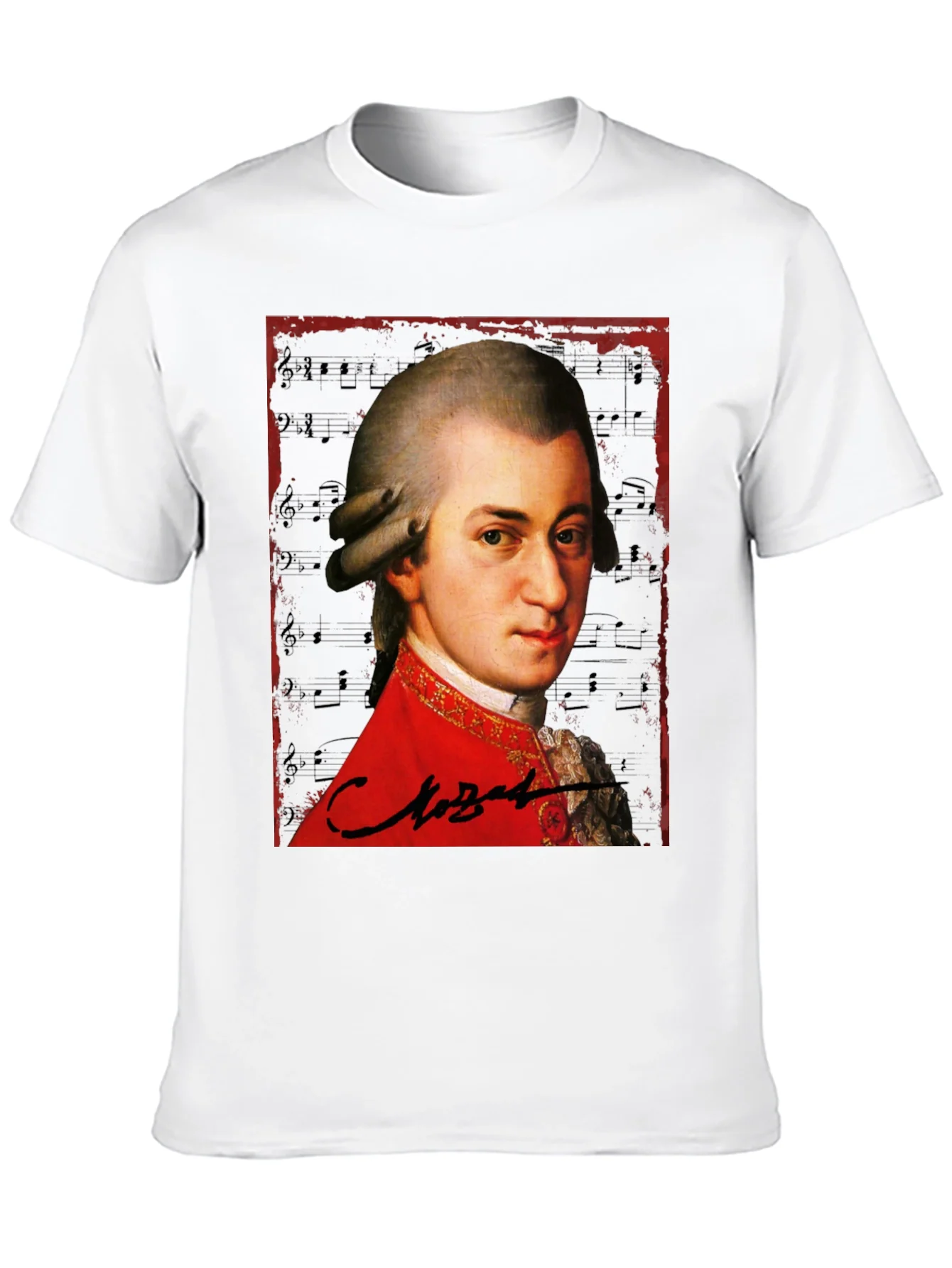Mozart Graphic T-Shirt - Classical Music Tee