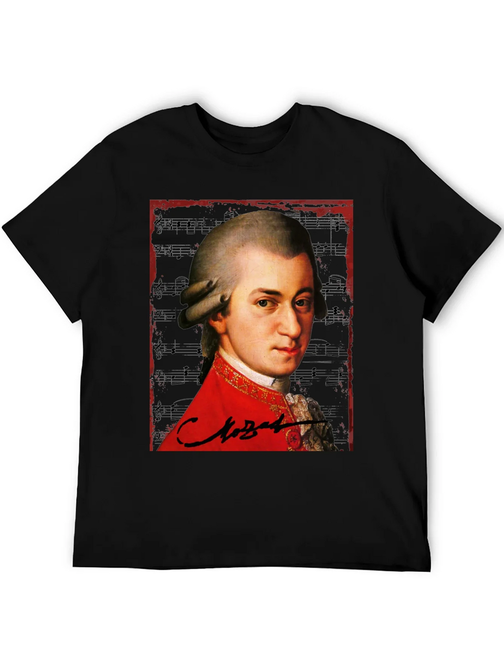 Mozart Graphic T-Shirt - Classical Music Tee
