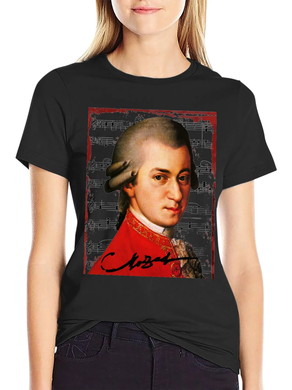 Mozart Graphic T-Shirt - Classical Music Tee