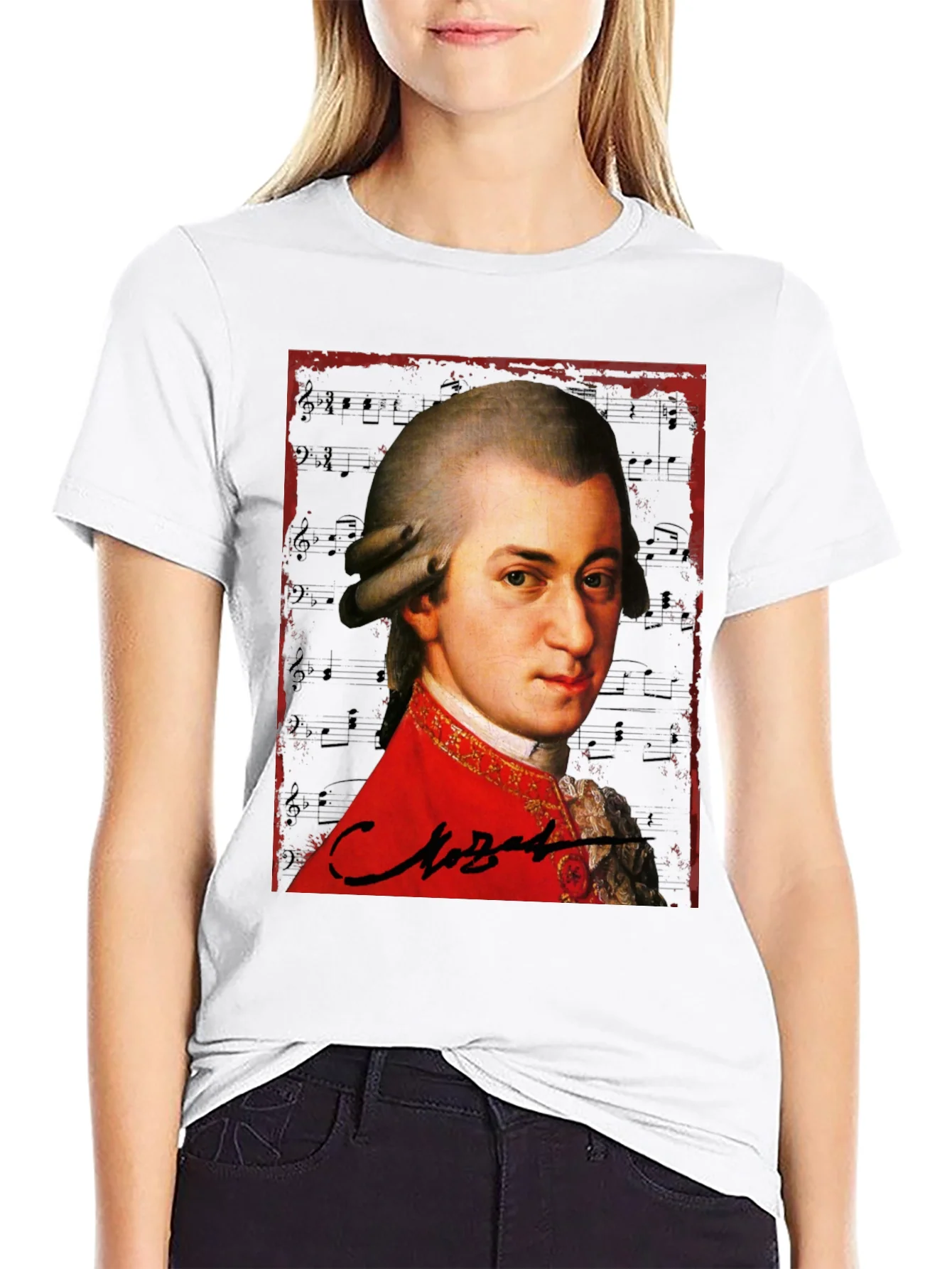 Mozart Graphic T-Shirt - Classical Music Tee