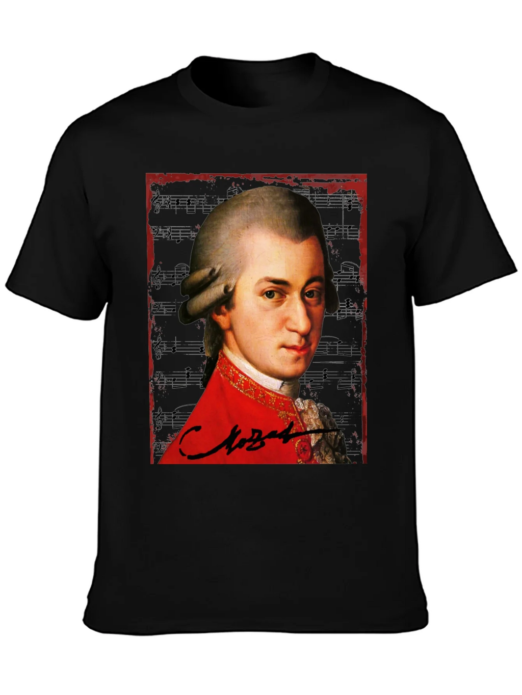 Mozart Graphic T-Shirt - Classical Music Tee